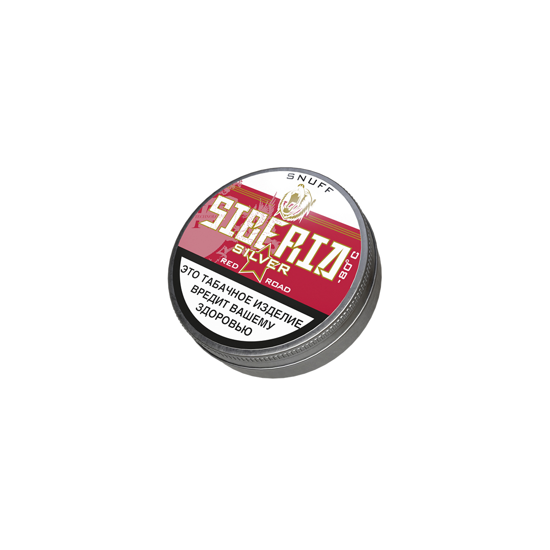 Нюхательный табак SIBERIA SILVER RED ROAD 10 г. 